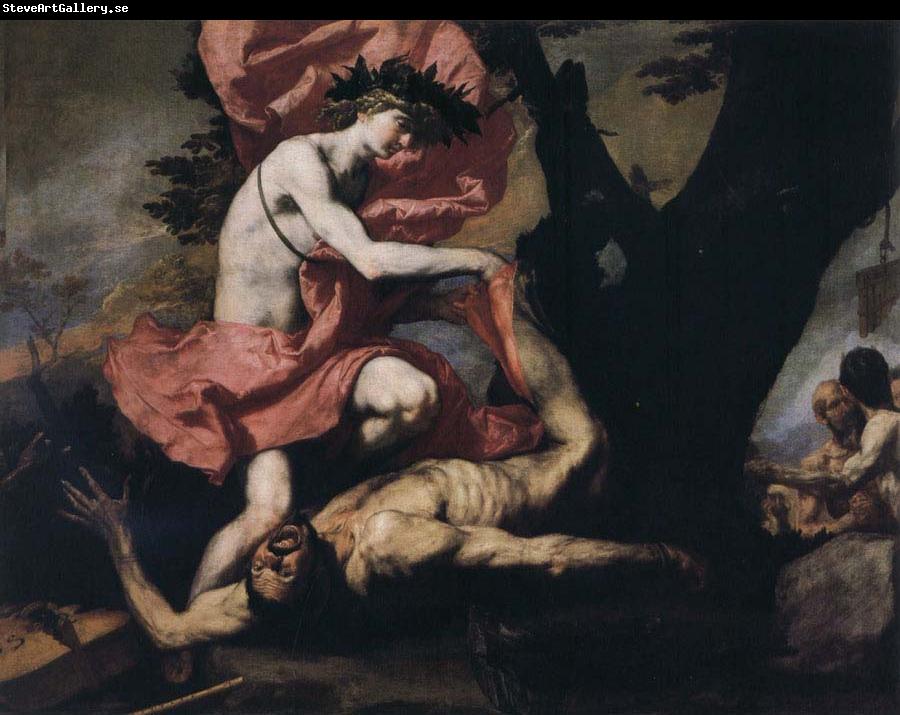 Jusepe de Ribera Apollo and Marsyas